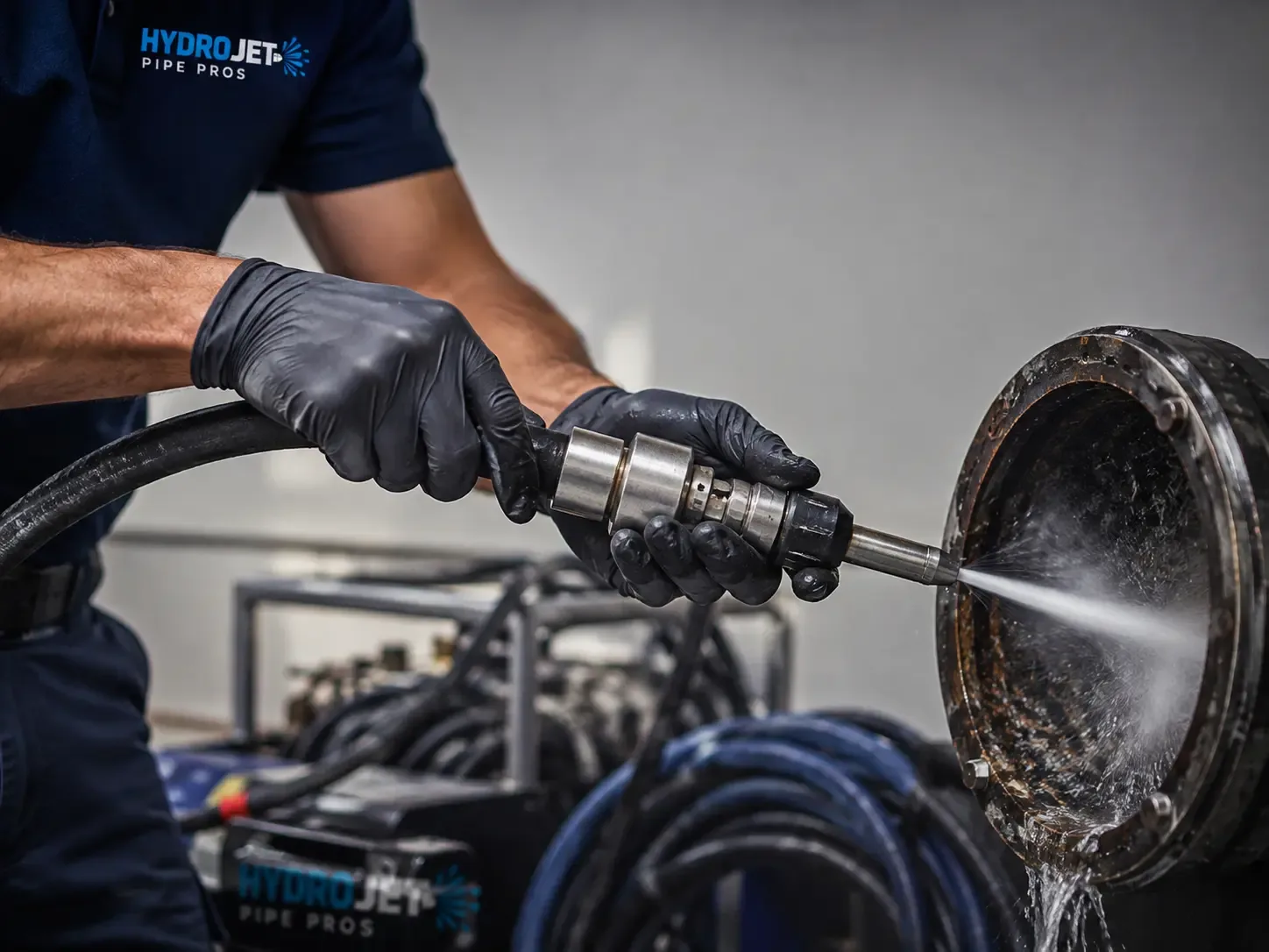 Hydro Jet Pipe Descaling in Columbia, NC